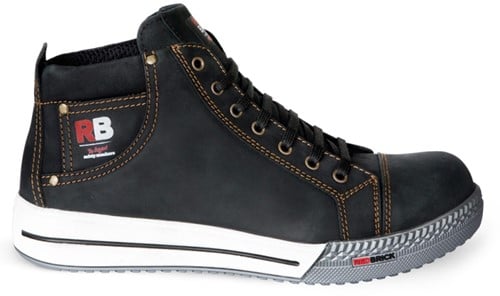 Redbrick Gold Sneaker Hoog S3 - Zwart - 40