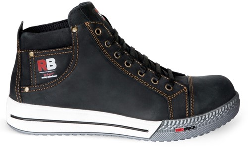 Redbrick Gold Sneaker Hoog S3 - Zwart - 41