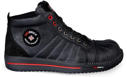 Redbrick Onyx Sneaker Hoog S3 + KN - Zwart - 44