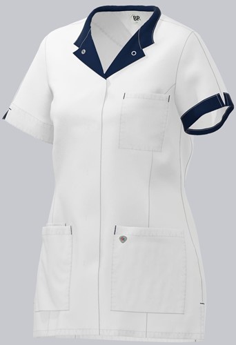 BP 1600-485 BP® Tuniek voor dames - wit/nachtblauw 2XLn