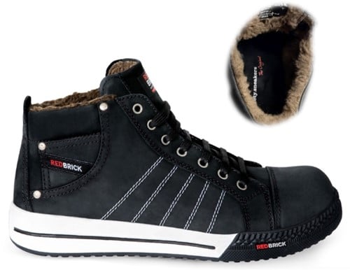 Redbrick Ice Sneaker Hoog S3 Gevoerd - Zwart - 40