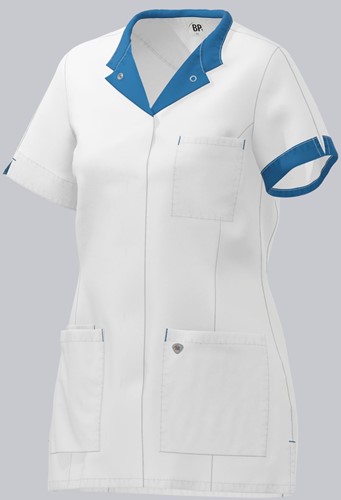 BP 1600-485 BP® Tuniek voor dames - wit/azuurblauw XLn