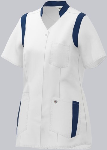 BP 1710-684 BP® Tuniek voor dames - wit/nachtblauw Ln