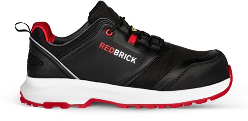 Redbrick Pulse Laag S3 ESD 32320 - Zwart/Rood - 41