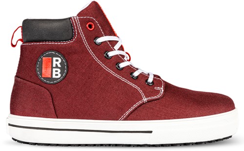 Redbrick Anne Sneaker hoog dames S3 - Rood - 36