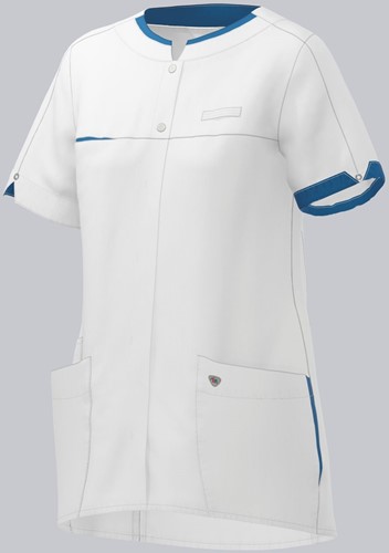 BP 1704-485 BP® Tuniek voor dames - wit/azuurblauw Mn