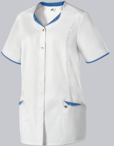 BP 1702-485 BP® Tuniek voor dames - wit/azuurblauw XSn