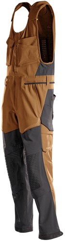 Mascot CUSTOMIZED 22069 Bodybroek met kniezakken - notenbruin/zwart 5409 90C54