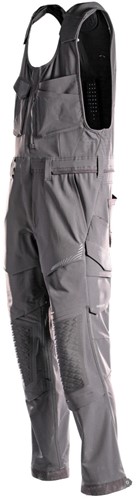 Mascot CUSTOMIZED 22069 Bodybroek met kniezakken - steengrijs 89 76C50
