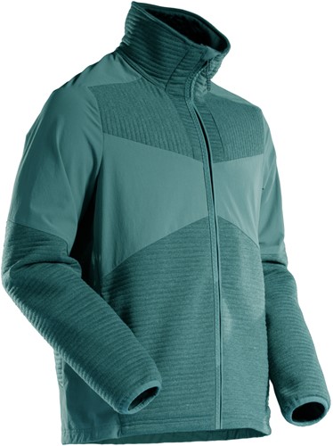 Mascot CUSTOMIZED 22105 Fleecetrui met rits en voering - bosgroen 34 3XL