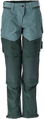 Mascot CUSTOMIZED 22278 Broek met kniezakken - lichtbosgroen/bosgroen 3534 76C52