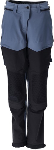 Mascot CUSTOMIZED 22278 Broek met kniezakken - steenblauw/donkermarine 85010 76C40