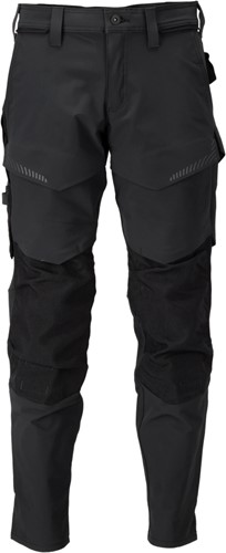 Mascot CUSTOMIZED 22378 Broek met kniezakken - zwart 09 76C50
