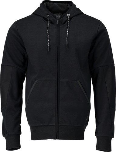 Mascot CUSTOMIZED 22386 Capuchontrui met rits - zwart 09 L