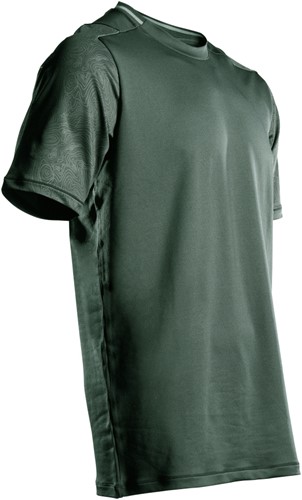 Mascot CUSTOMIZED 22482 T-shirt, met korte mouwen - bosgroen 34 5XL
