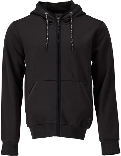 Mascot CUSTOMIZED 22486 Capuchontrui met rits - zwart 09 L