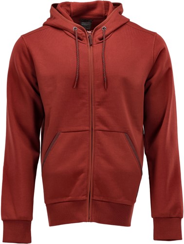 Mascot CUSTOMIZED 22486 Capuchontrui met rits - herfstrood 24 3XL