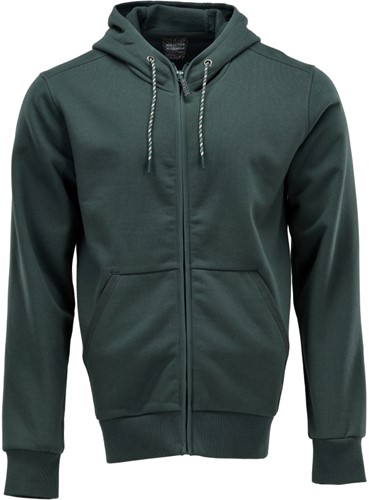 Mascot CUSTOMIZED 22486 Capuchontrui met rits - bosgroen 34 XS