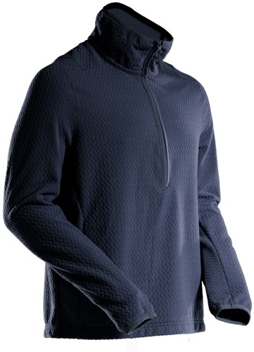 Mascot CUSTOMIZED 22703 Microfleece trui met korte rits - donkermarine 010 L