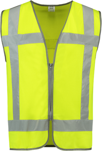 Tricorp 453019 Veiligheidsvest RWS Rits - Fluoryellow XS-S