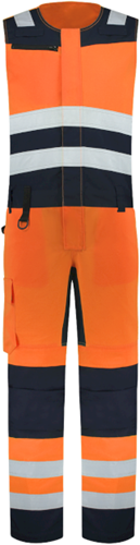 Tricorp 753007 Bodybroek High Vis Bicolor - FluororangeInk 58