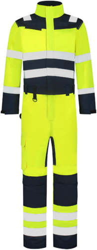 Tricorp 753009 Overall High Vis Bicolor - FluoryellowInk 60