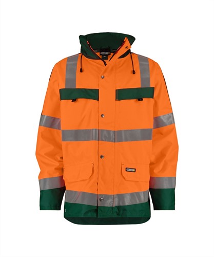 DASSY Atlantis 300346 PES 70 - FLUO-ORANJE/FLESSENGROEN STANDAARD 2XL