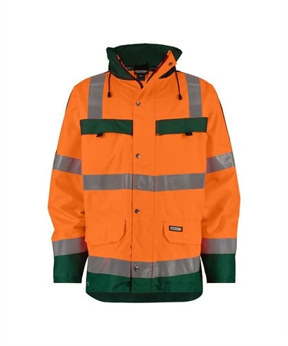 DASSY Atlantis 300346 PES 70 - FLUO-ORANJE/FLESSENGROEN STANDAARD L