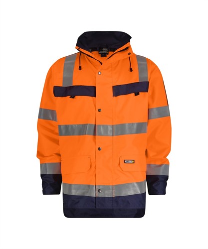 DASSY Atlantis 300346 PES 70 - FLUO-ORANJE/MARINEBLAUW STANDAARD 4XL