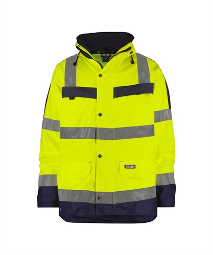 DASSY Atlantis 300346 PES 70 - FLUOGEEL/MARINEBLAUW STANDAARD XL