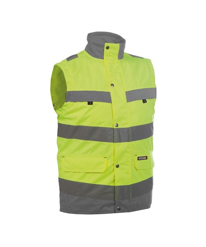 DASSY Bilbao 350100 PES 70 - FLUOGEEL/CEMENTGRIJS STANDAARD M