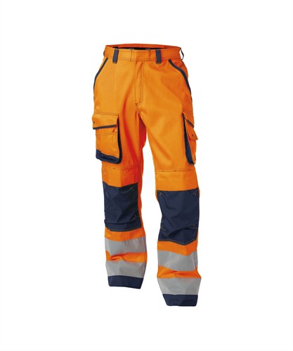 DASSY Chicago 200807 PESCO 74 - FLUO-ORANJE/MARINEBLAUW STANDAARD 46
