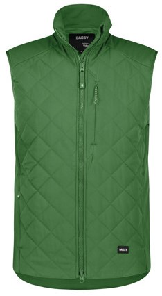 DASSY Yala Geïsoleerde bodywarmer  PES83 - OLMGROEN 0338 - STANDARD S