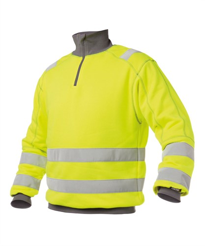 DASSY Denver 300376 PESCO 84 - FLUOGEEL/CEMENTGRIJS STANDAARD 3XL