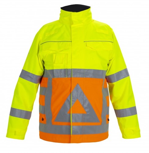 Hydrowear 021300 verkeersregeleaar Baarlo - Fluor Geel - Fluor Oranje - XXL