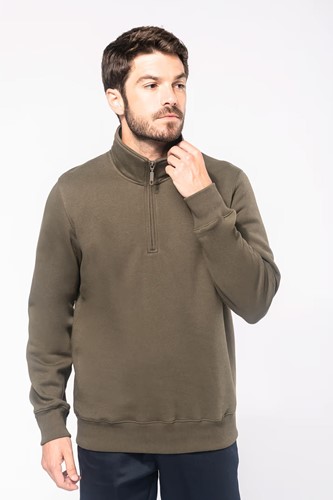 Kariban K487 Sweater met ritshals-2