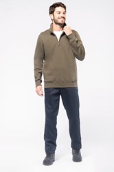 Kariban K487 Sweater met ritshals