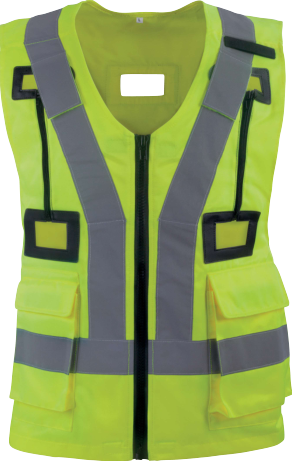 Delta Plus HARVESGIJA GILET HARVESGI FLUOGEEL