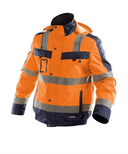 DASSY Lima 500120 PES 70 - FLUO-ORANJE/MARINEBLAUW STANDAARD L