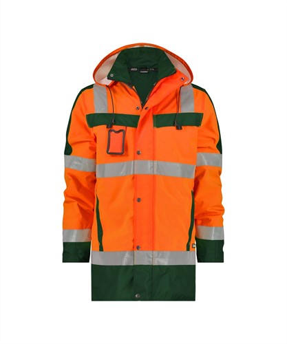 DASSY Limasol 500132 PES 70 - FLUOROOD/CEMENTGRIJS STANDAARD XL