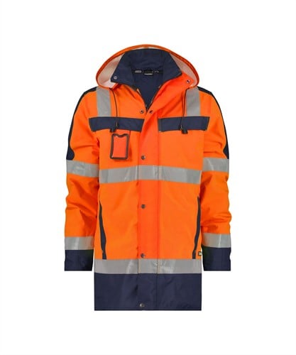 DASSY Limasol 500132 PES 70 - FLUO-ORANJE/MARINEBLAUW STANDAARD M