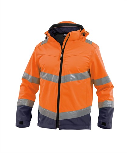 DASSY Malaga 300329 PES 74 - FLUO-ORANJE/MARINEBLAUW STANDAARD 3XL