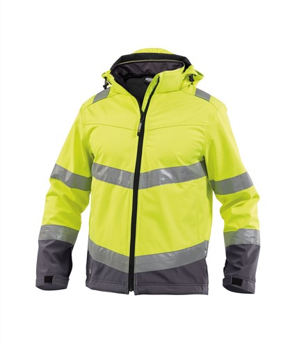 DASSY Malaga 300329 PES 74 - FLUOGEEL/CEMENTGRIJS STANDAARD XS