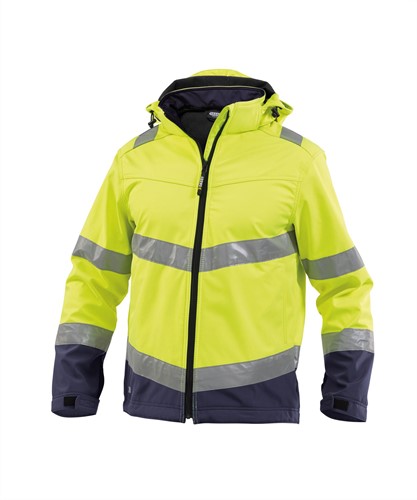 DASSY Malaga 300329 PES 74 - FLUOGEEL/MARINEBLAUW STANDAARD 2XL
