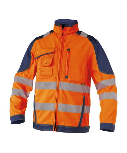 DASSY Orlando 300367 PESCO 74 - FLUO-ORANJE/MARINEBLAUW STANDAARD L