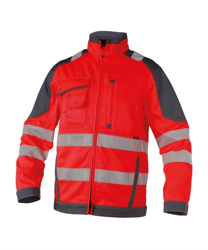 DASSY Orlando 300367 PESCO 74 - FLUOROOD/CEMENTGRIJS STANDAARD 2XL