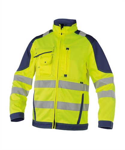 DASSY Orlando 300367 PESCO 74 - FLUOGEEL/MARINEBLAUW STANDAARD S