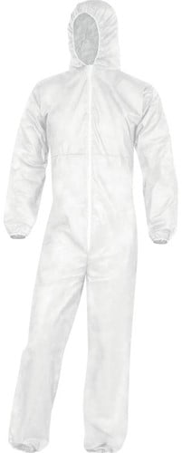 Delta Plus PO106 WEGWERPOVERALL MET KAP VAN POLYPROPYLEEN
