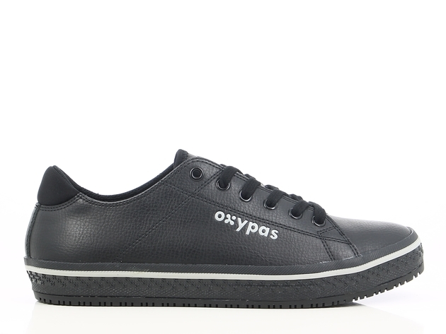 [547007] Oxypas Sneaker leer Clark (40, Wit)