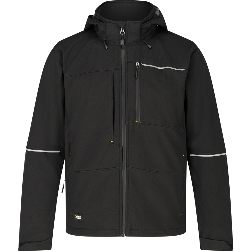 [909418] Safety Jogger Oak Softshell Mannen (S, Staalblauw)